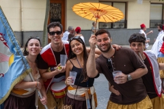 ALICANTE.- ALARDO Y EMBAJADA DE LOS MOROS Y CRISTIANOS DE XIXONA