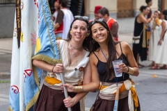 ALICANTE.- ALARDO Y EMBAJADA DE LOS MOROS Y CRISTIANOS DE XIXONA