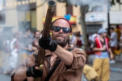 ALICANTE.- ALARDO Y EMBAJADA DE LOS MOROS Y CRISTIANOS DE XIXONA