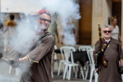 ALICANTE.- ALARDO Y EMBAJADA DE LOS MOROS Y CRISTIANOS DE XIXONA